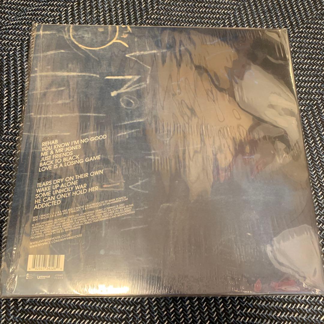 Amy Winehouse Back to Black LPレコード
