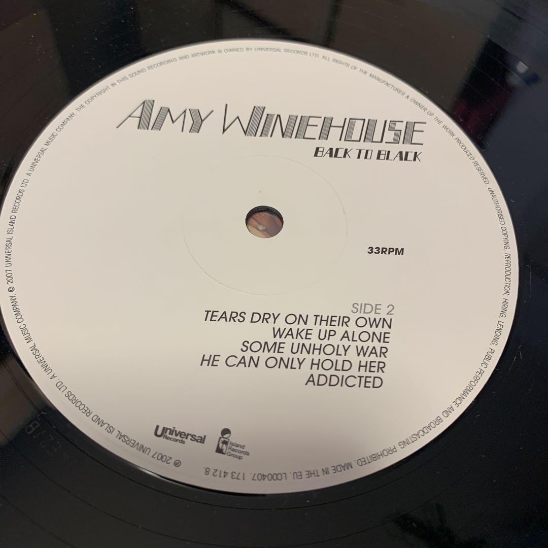 Amy Winehouse Back to Black LPレコード