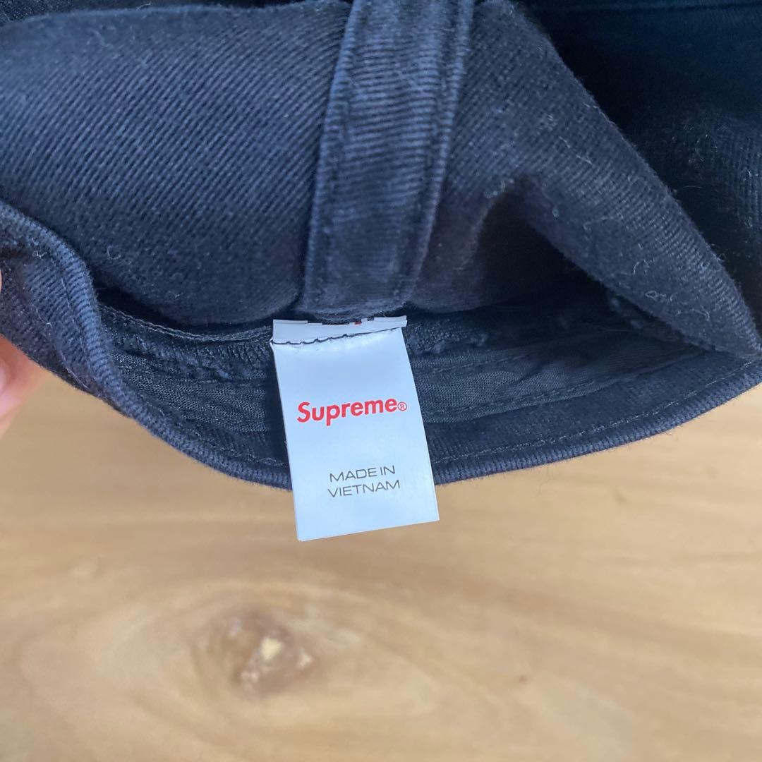 supreme シュプリーム　キャップ　黒　ブラック 25AW サングラス