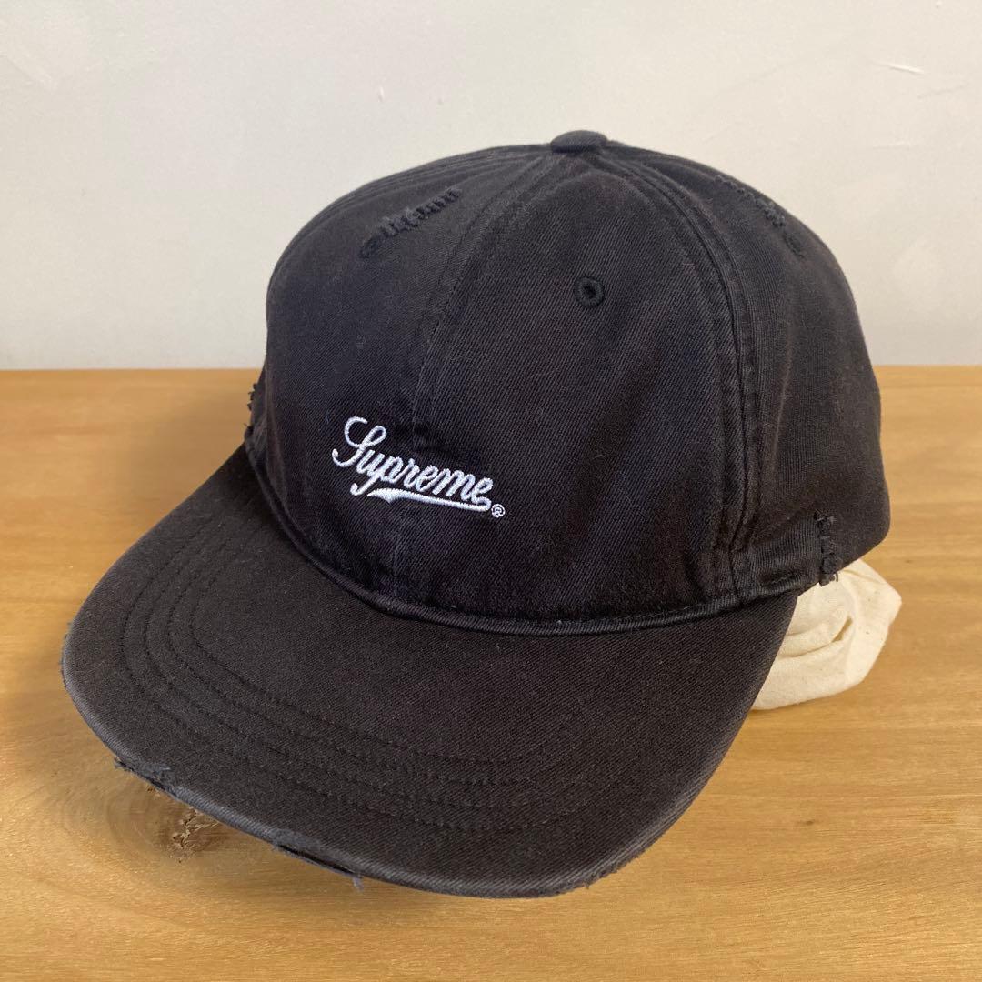 supreme シュプリーム　キャップ　黒　ブラック 25AW サングラス