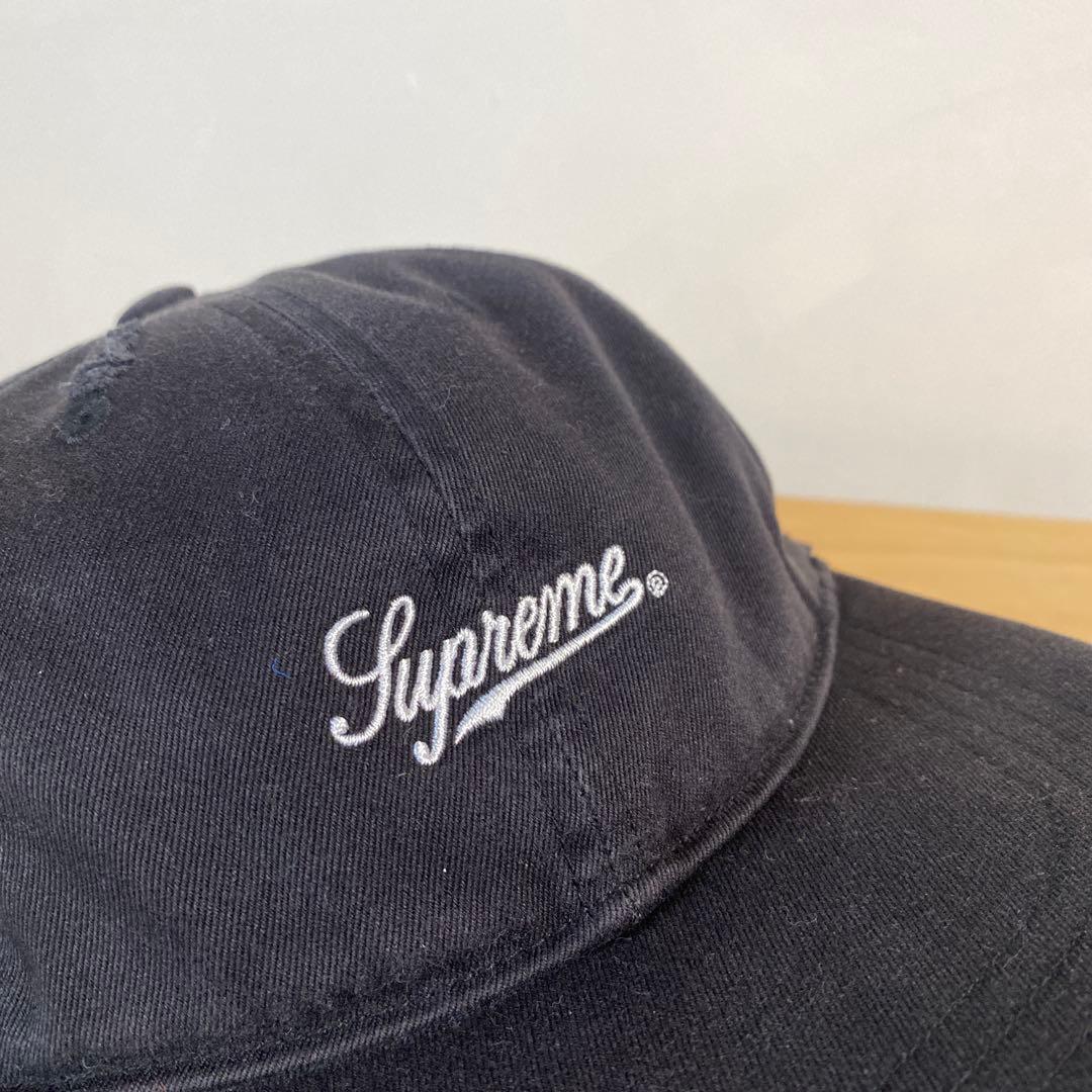 supreme シュプリーム　キャップ　黒　ブラック 25AW サングラス