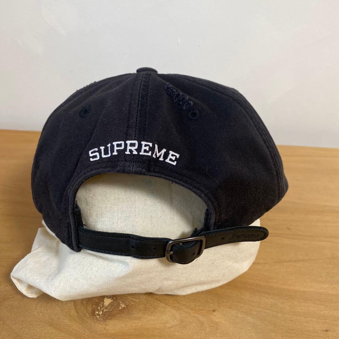 supreme シュプリーム　キャップ　黒　ブラック 25AW サングラス