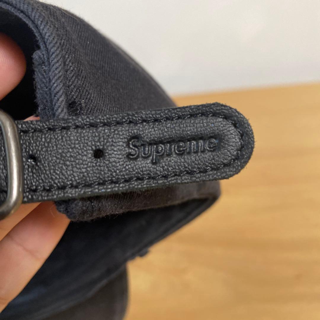 supreme シュプリーム　キャップ　黒　ブラック 25AW サングラス