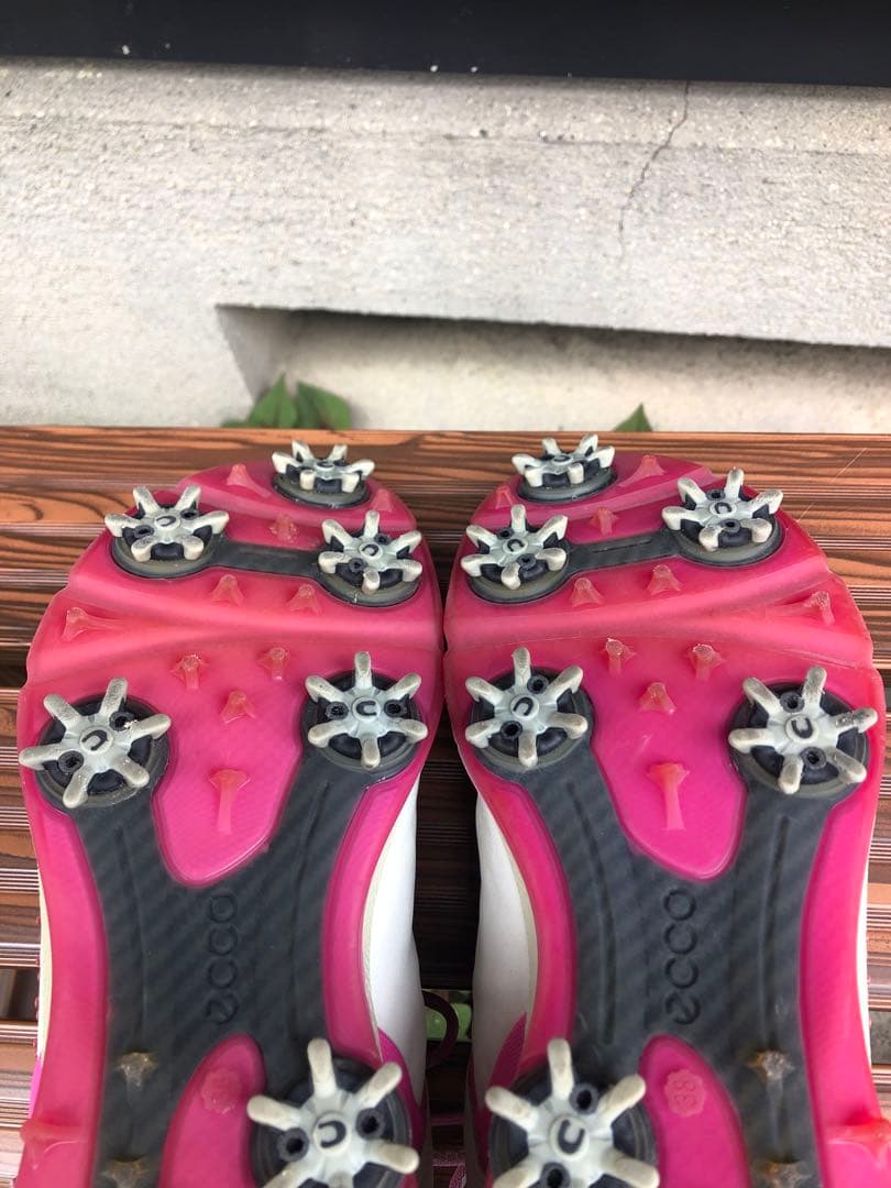 313番ECCOゴルフシューズ38 312番ECCOスニーカーおまとめです