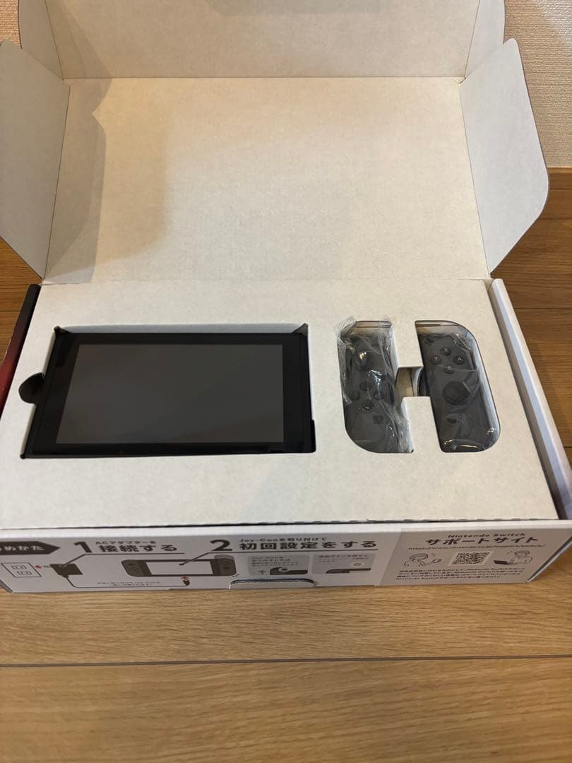 【週末限定値下げ】【美品】【完備】Nintendo Switch 本体 グレー