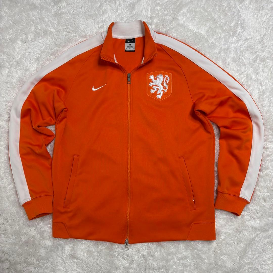 【極美品✨】NIKE ナイキ オランダ トラックジャケット ジャージ オレンジ