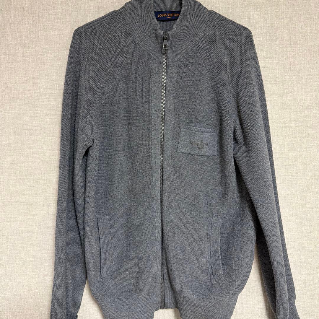 Louis Vuitton グレー ニットジャケット