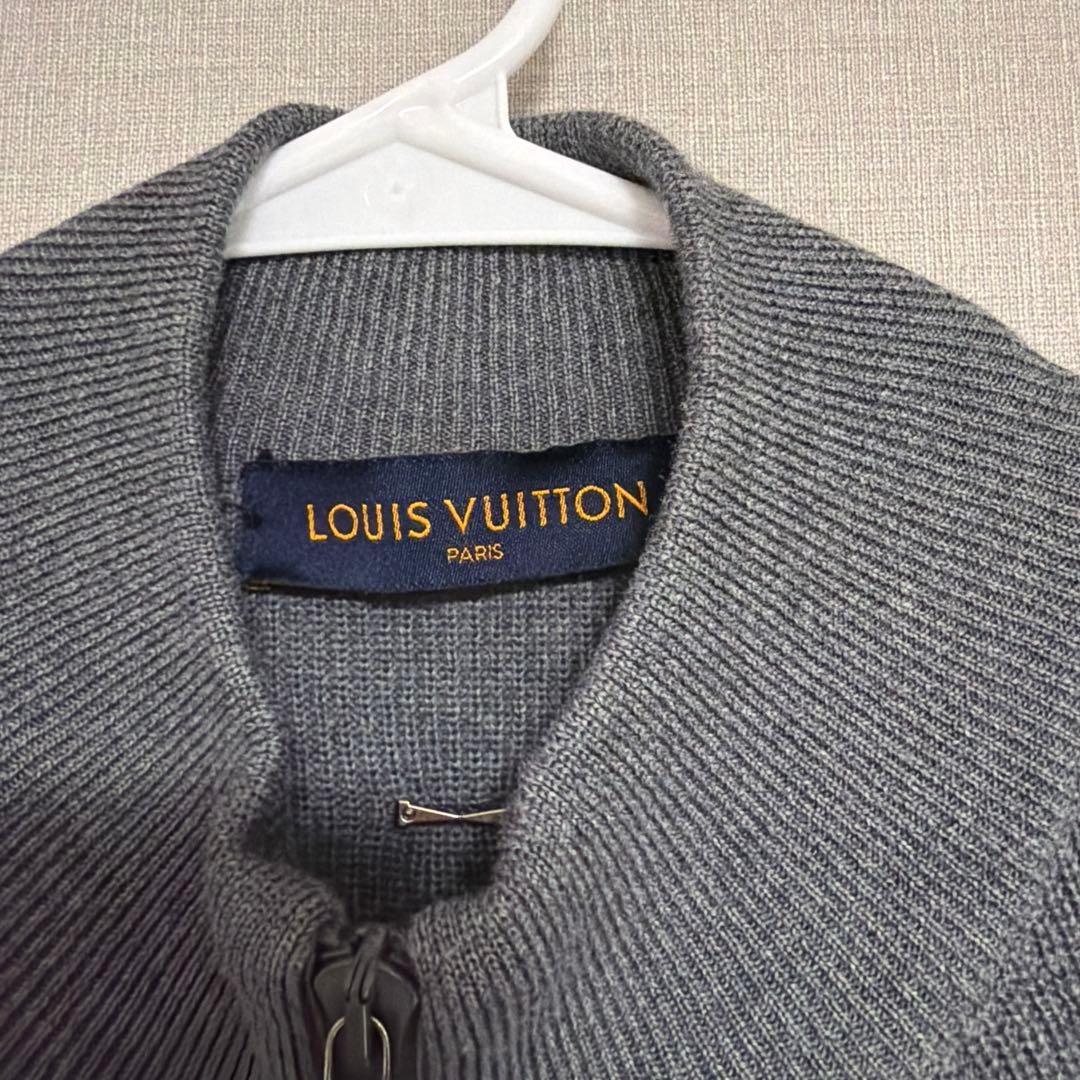 Louis Vuitton グレー ニットジャケット
