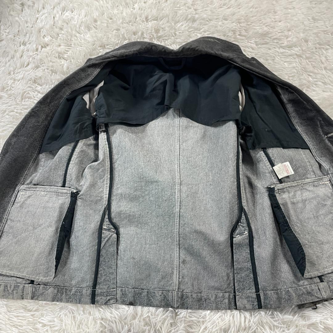 ジャケット・アウター 00s RA-RE Italy Archive Faded Denim JKT