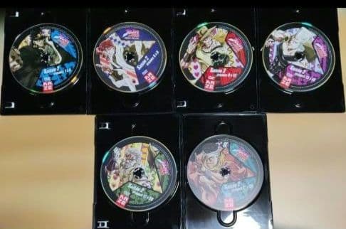 ジョジョの奇妙な冒険シーズン2海外版12ディスク