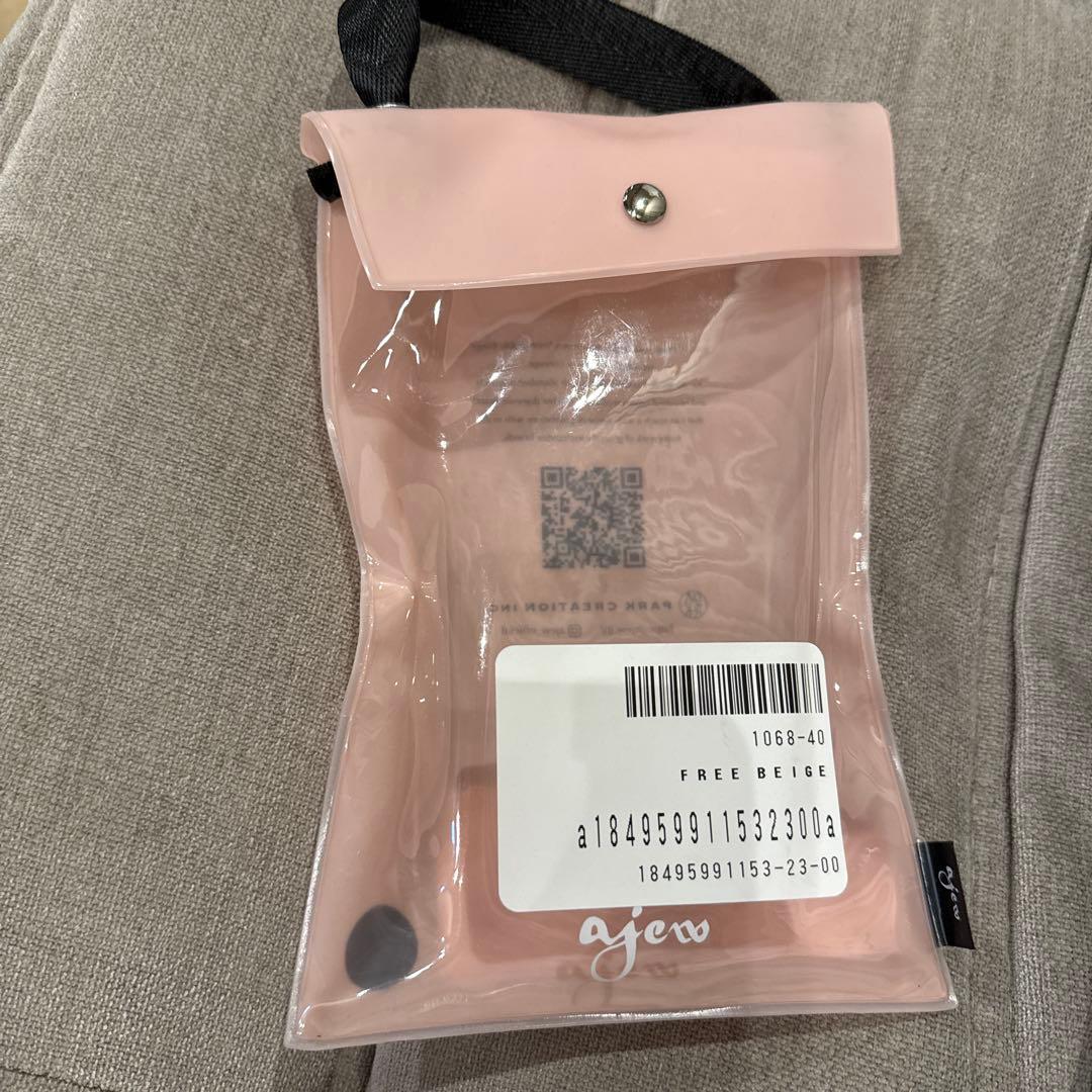 iPhoneアクセサリー ajew 16pro case beige