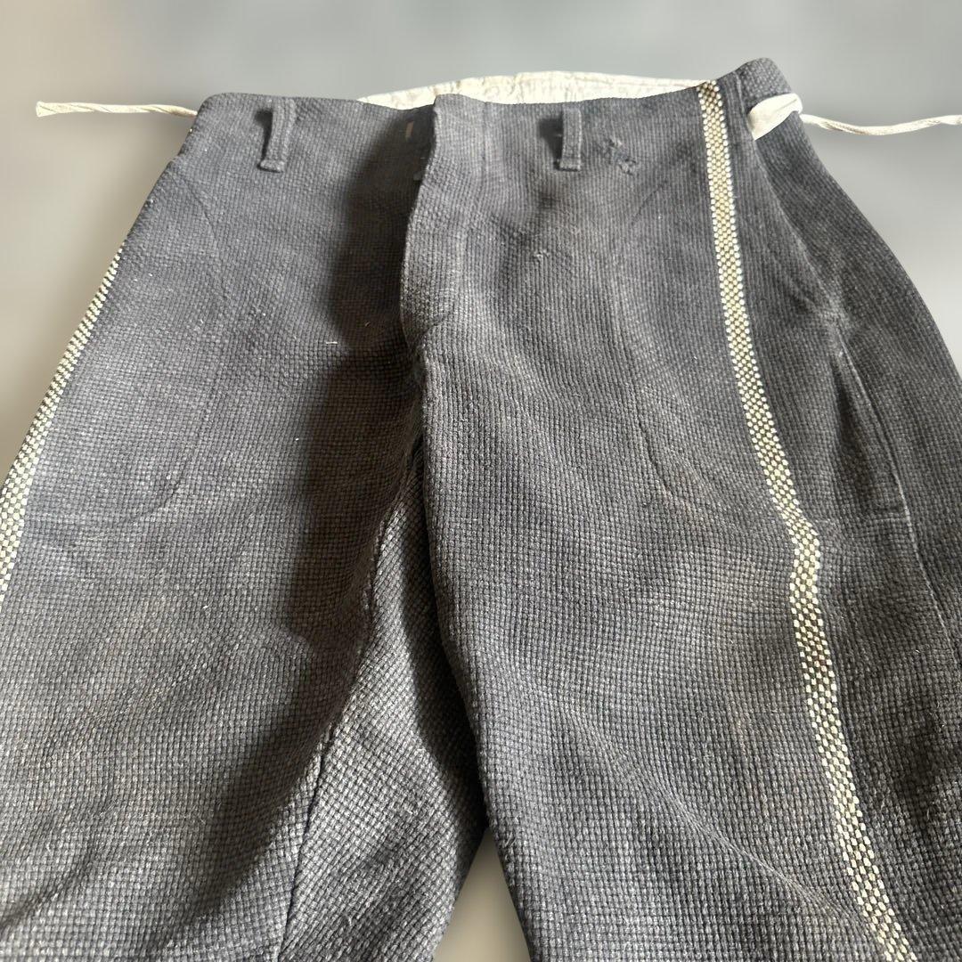 お値下げ‼️希少品　ズボン 刺し子　火消し　消防　　枷染め　藍染め