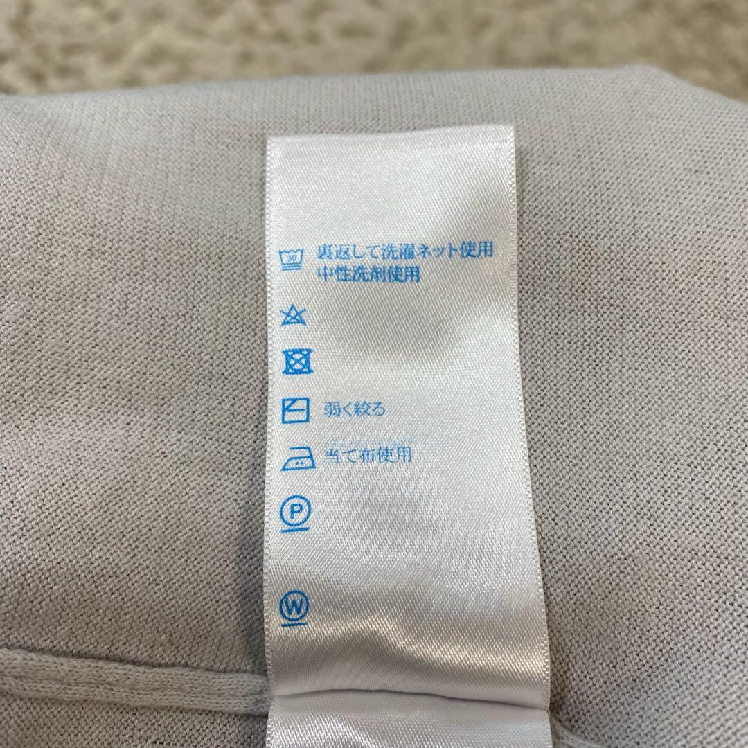 ジョンスメドレー　半袖カットソー　ニット　コットン グレージュ　S