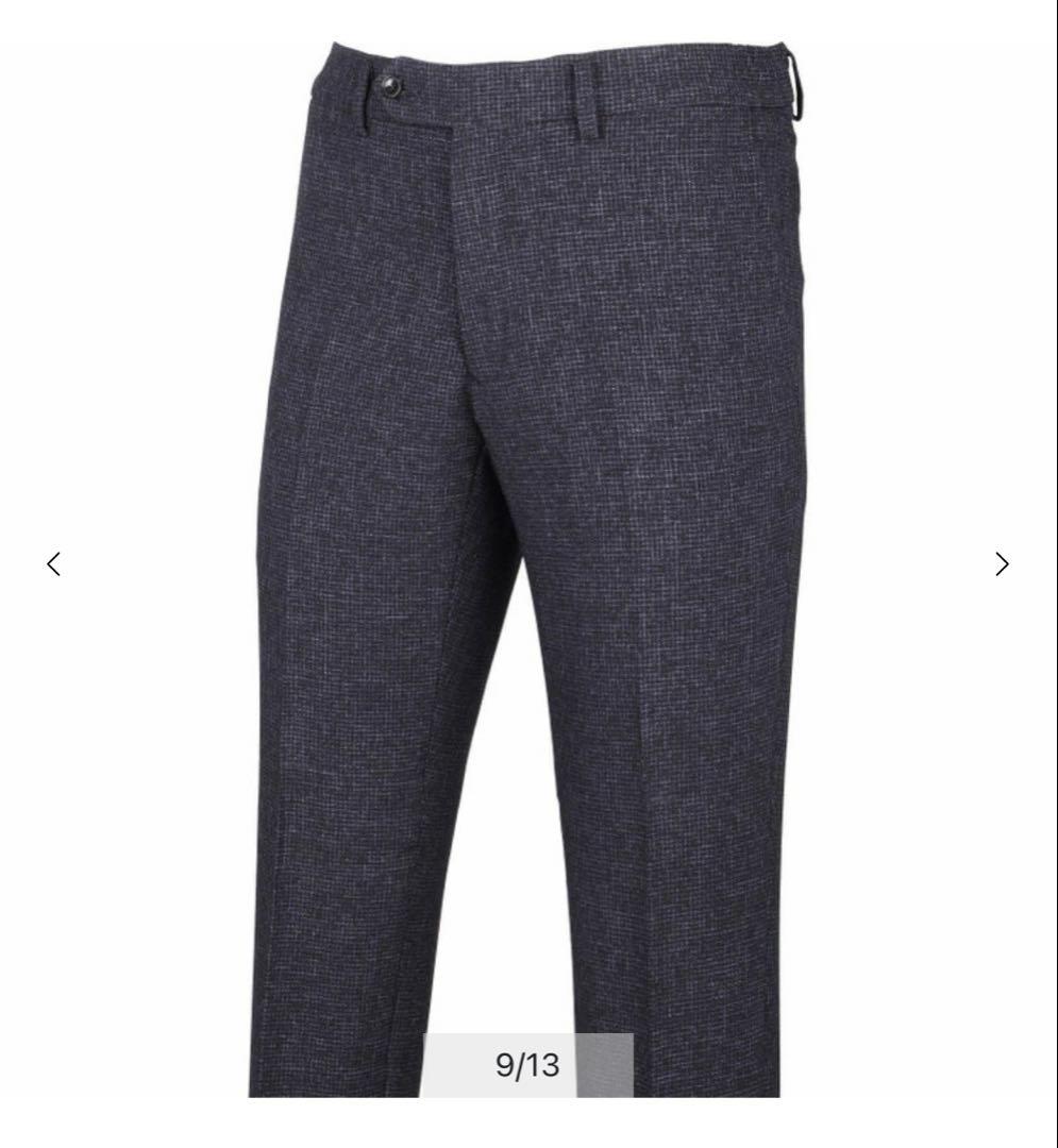 suit select グレー　スーツ　BLKP2106 A7