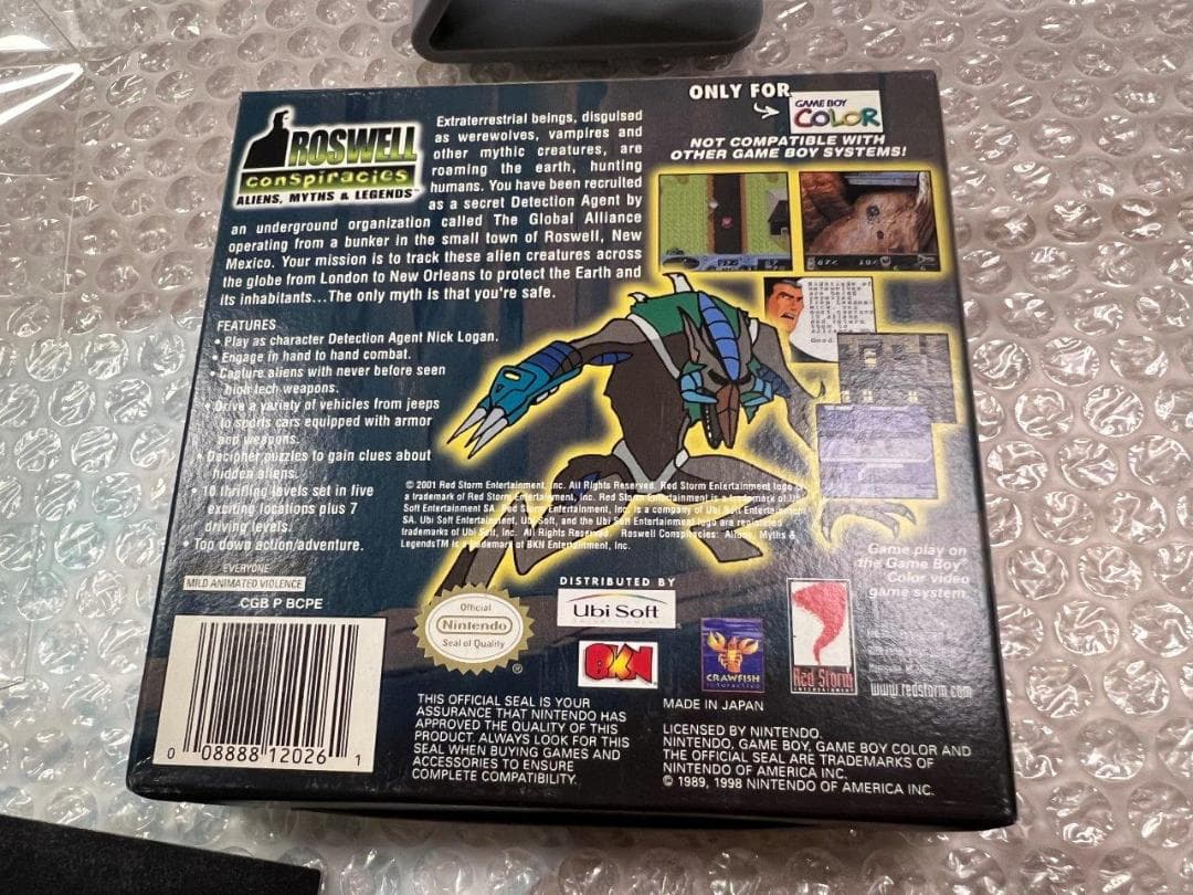 GBA Roswell Conspiracies 北米版 海外
