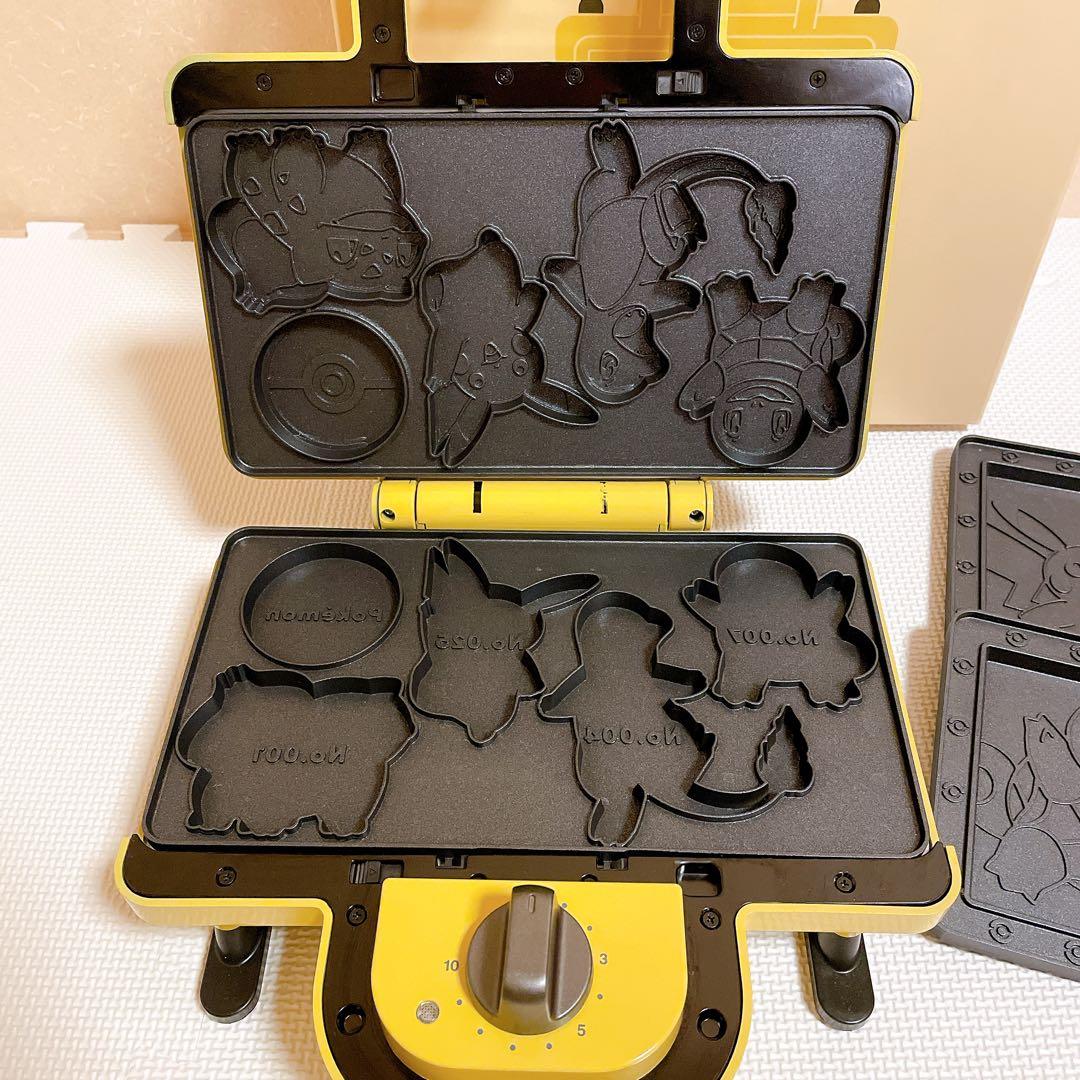 BRUNO ポケモン BOE132-YEホットサンドメーカー ダブル　数量限定
