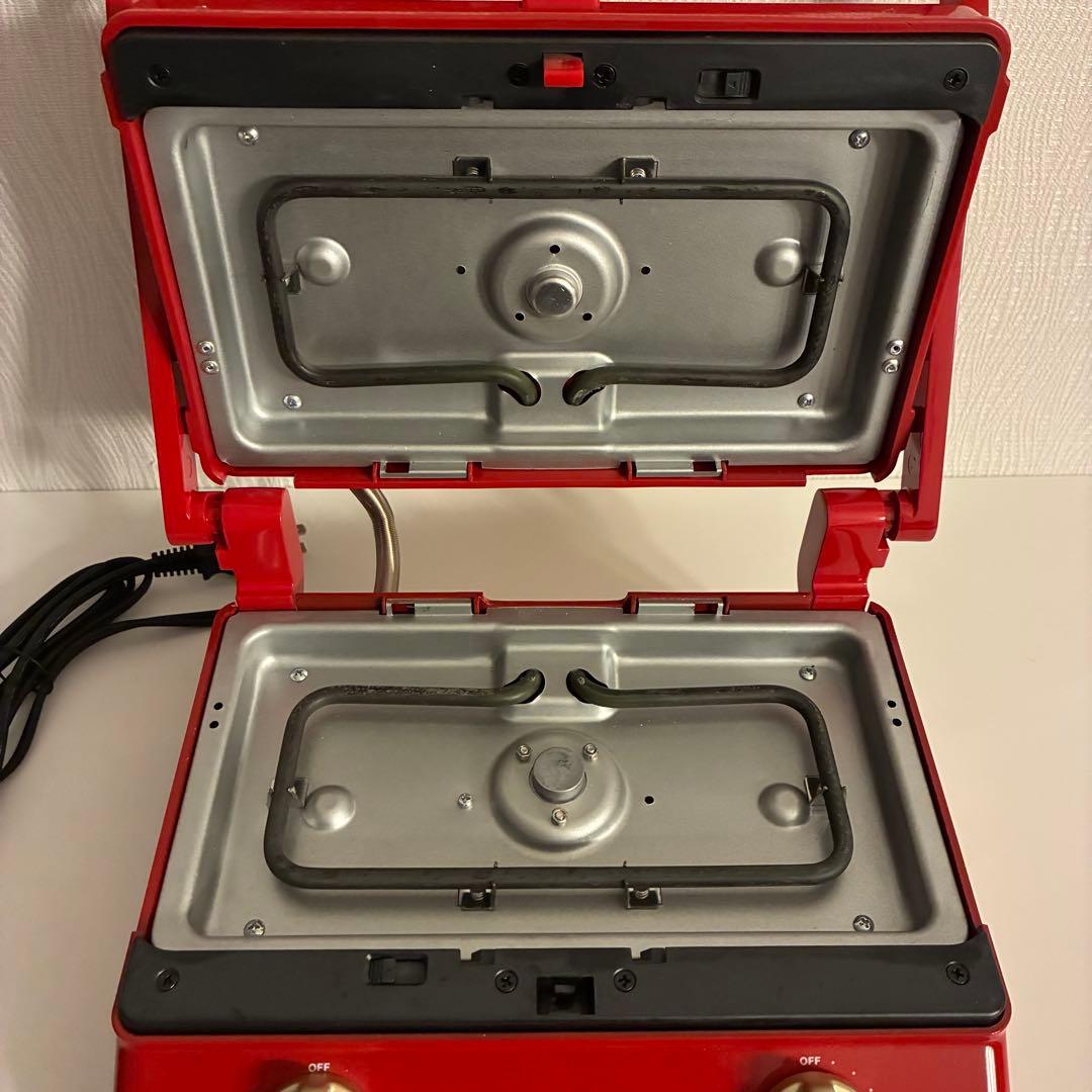 本日限定価格‼️BRUNO グリルサンドメーカー ダブル レッド BOR084