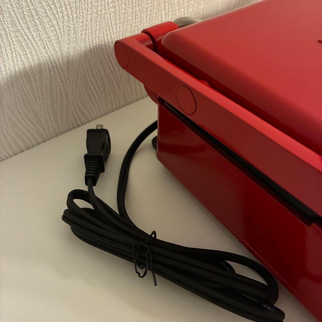 本日限定価格‼️BRUNO グリルサンドメーカー ダブル レッド BOR084