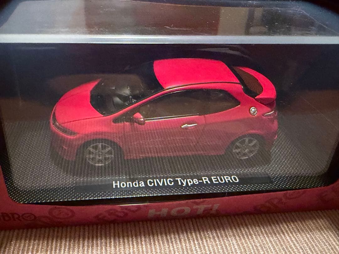 ミニカー EBBRO 1/43 Honda CIVIC TYPE R EURO FN2