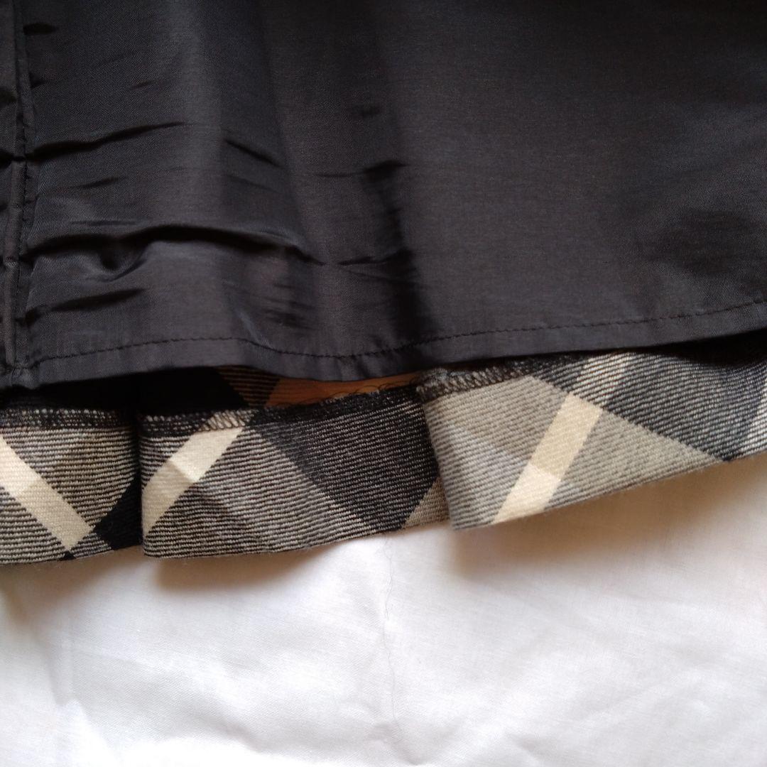 BURBERRY BLUE LABEL チェック柄ワンピース 冬物 38