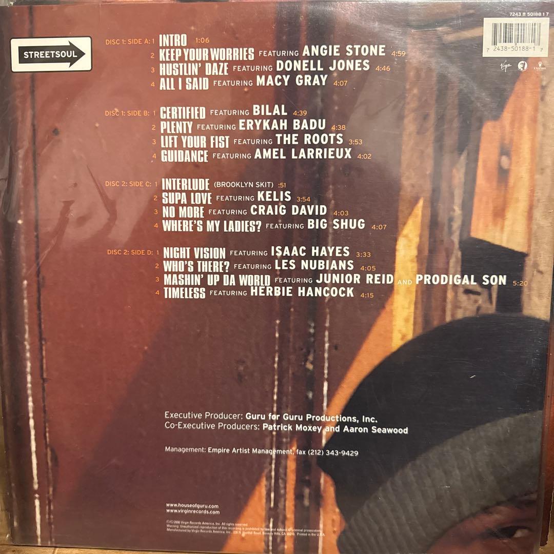 洋楽 Guru Jazzmatazz: Streetsoul LP
