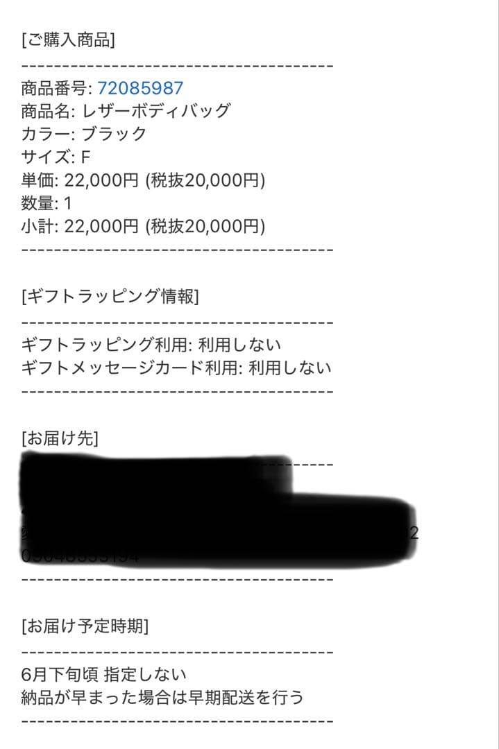 BEARDSLEY 黒 ボディバッグ