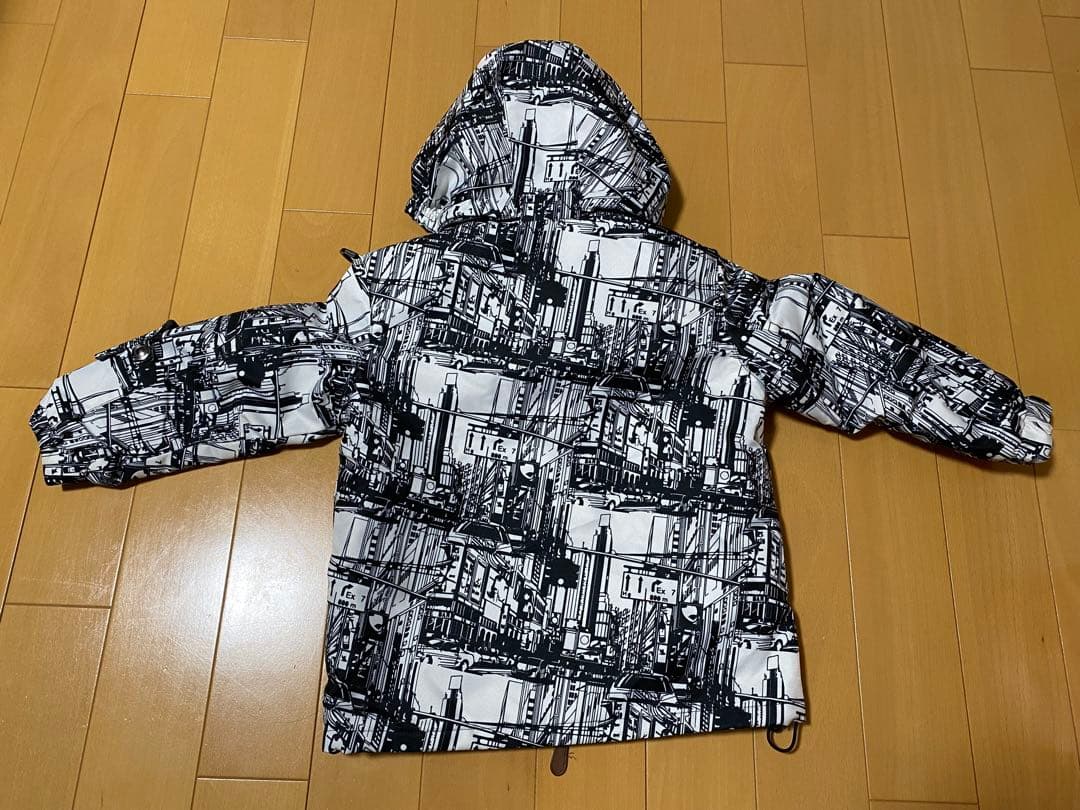 値下 美品 スキーウェア キッズジュニア上下セット コスビー 120cm