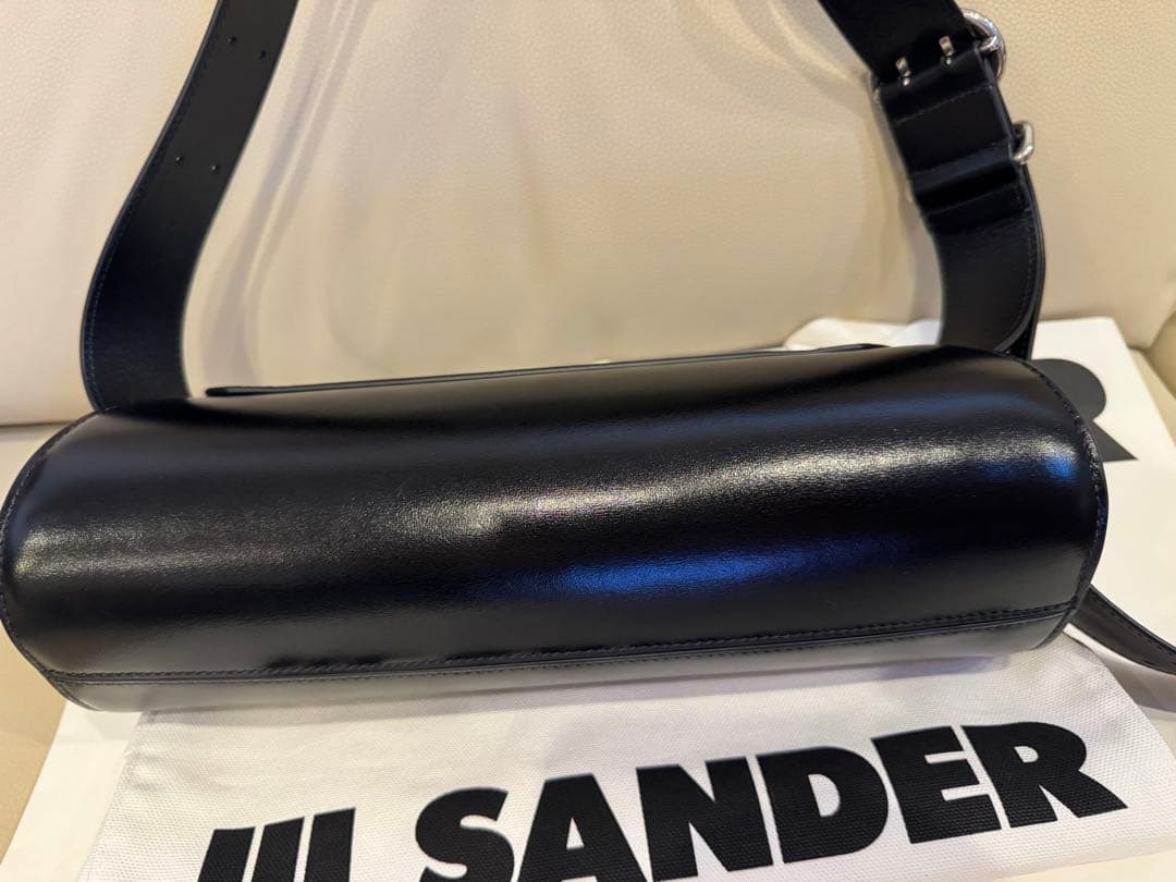 Jil Sander ジルサンダーCannolo スモール本当シルバー伊勢丹