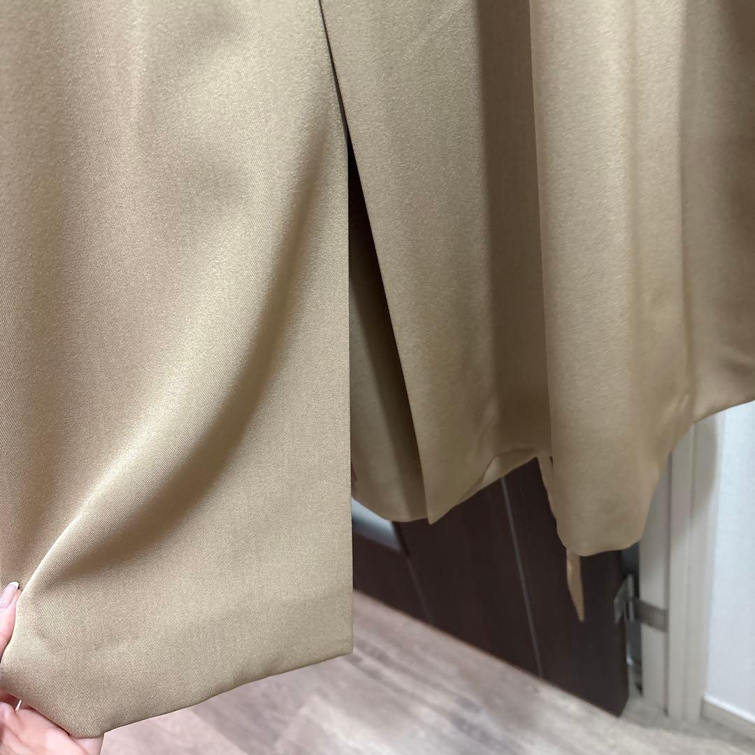 トゥモローランドコレクション　カバートクロス スタンドカラーコート