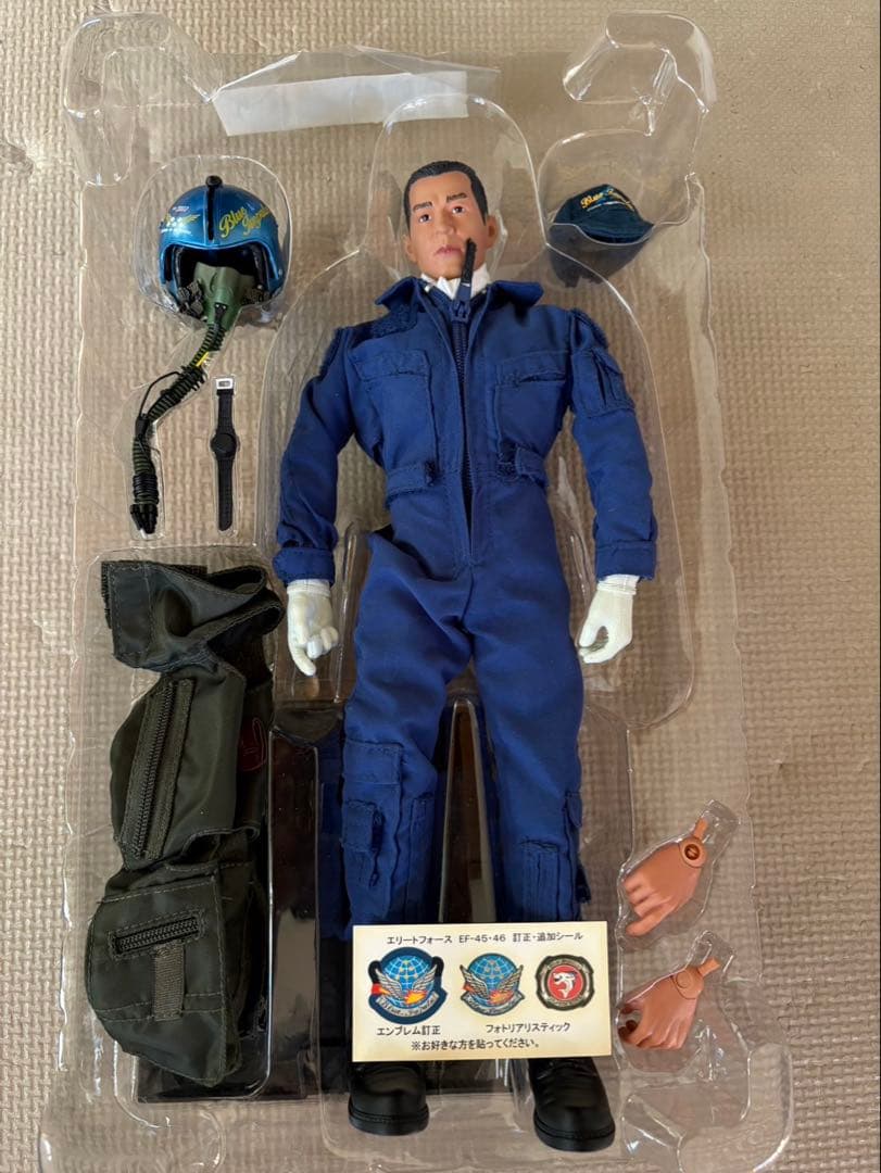 【値下げ】ELITE FORCE ブルーインパルスパイロット 1/6スケール