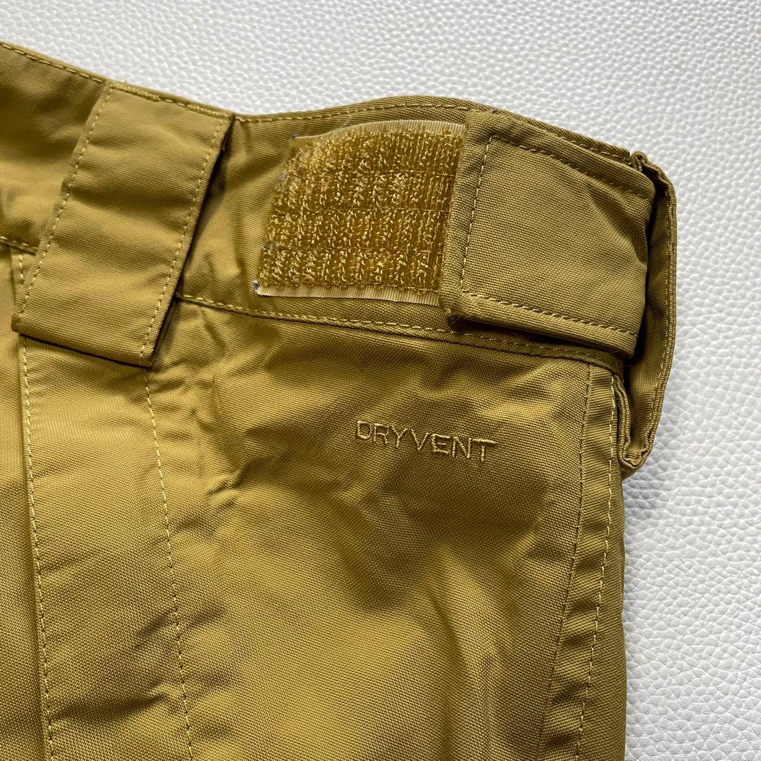 古着 THE NORTH FACE DRYVENT スノーボードパンツ ベージュ