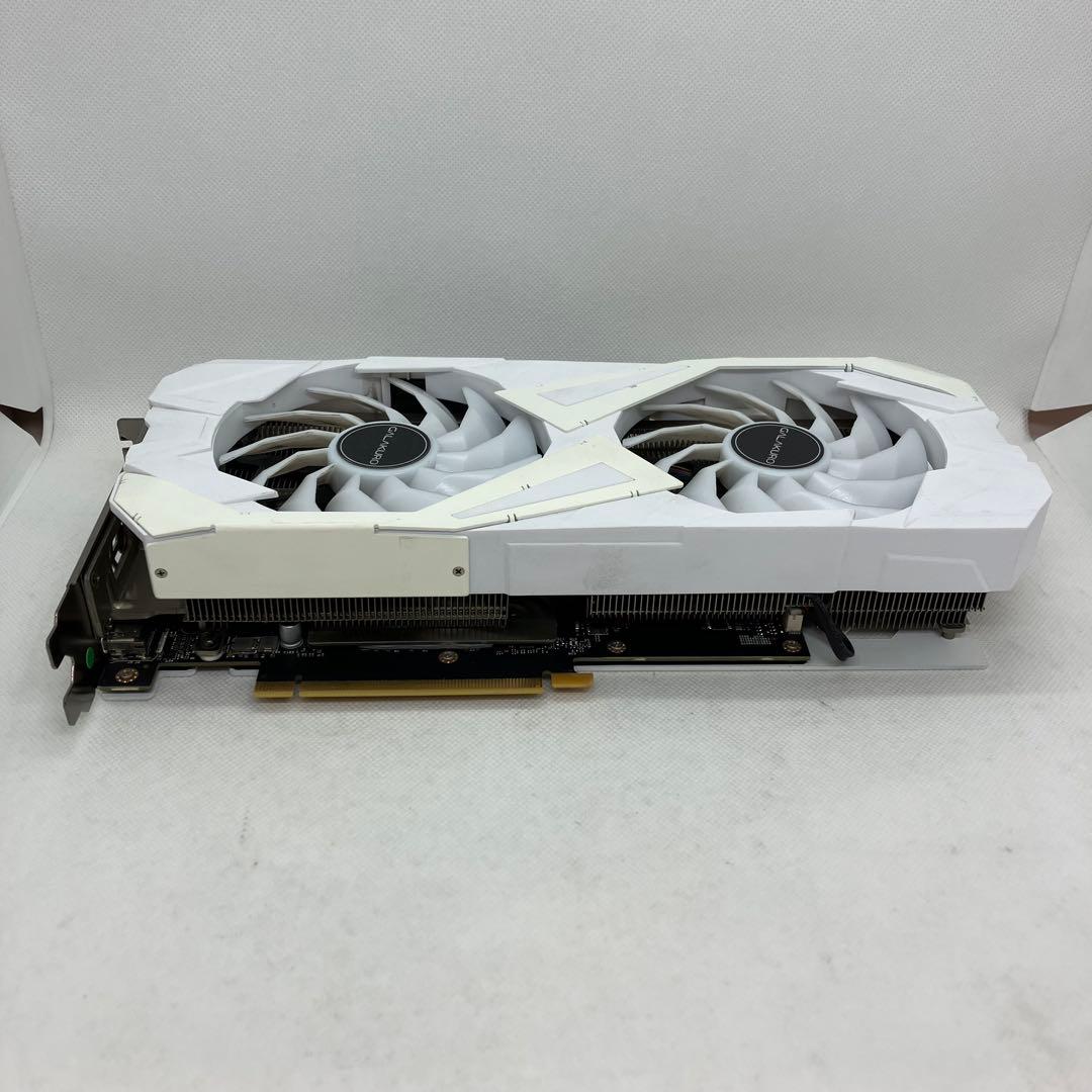 グラフィックボード・グラボ・ビデオカード GALAKURO GK-RTX3060Ti-E8GB/WHITE/LHR 163
