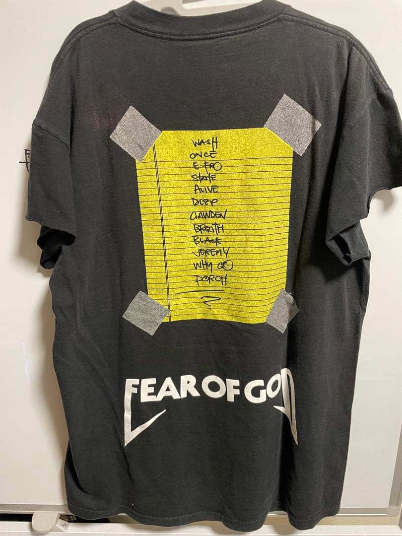 FEAR OF GOD PEARL JAM tシャツ LEE