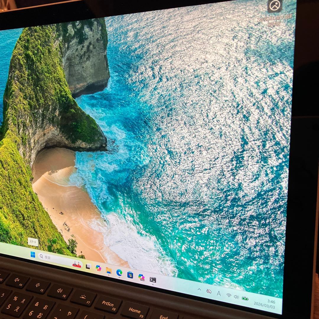 Surface pro7 1035G4 SSD 128GB メモリ8GB