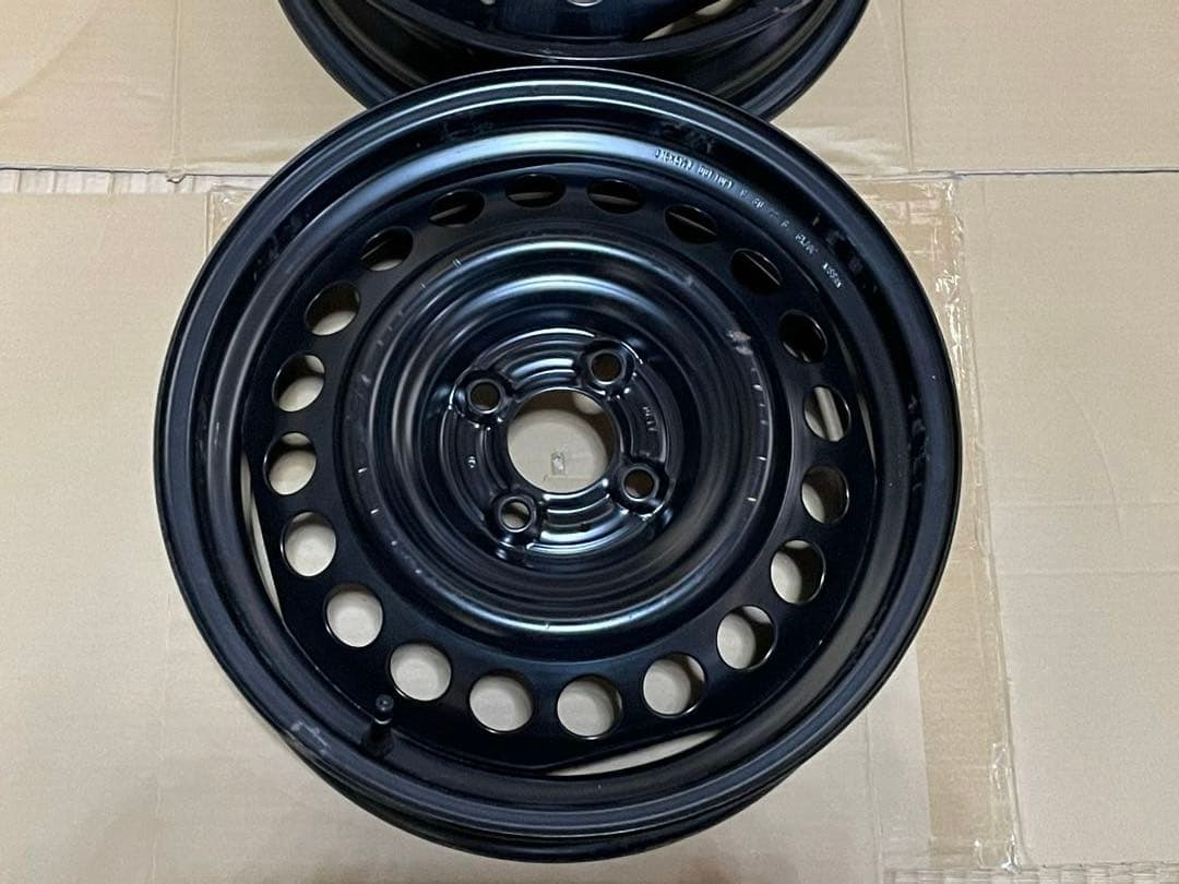 273セール送料込み　②日産　E13ノート後期　純正鉄ホイール　①と同時購入必須