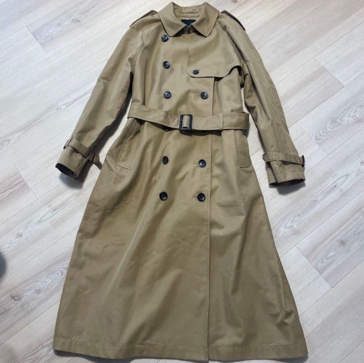 【美品】norcロングトレンチコート/サイズ2