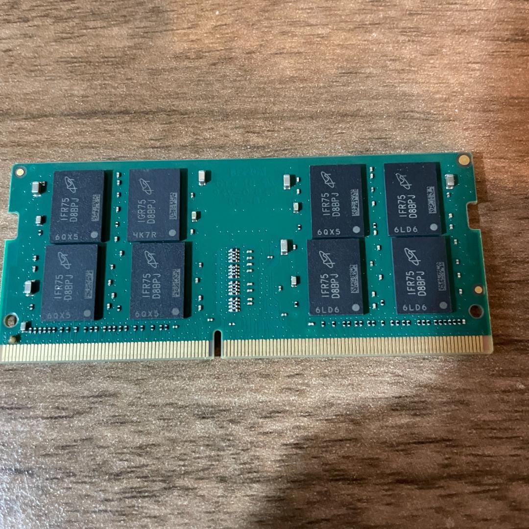 マイクロン Micron DDR4 2666 16GB ×1枚　計16GB