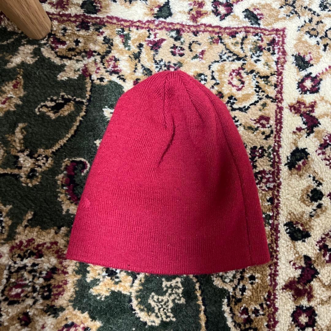 stussy beanie 赤