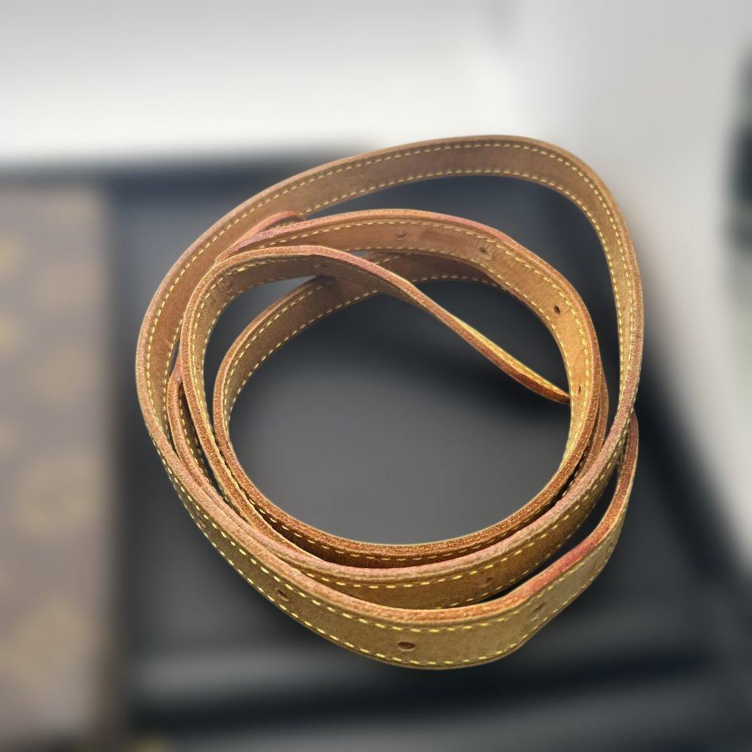 Louis Vuitton モノグラム バケットポーチ&ストラップ紐2本
