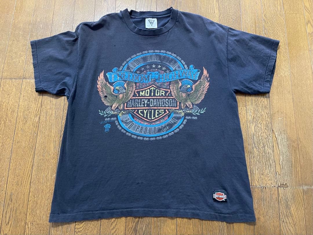 Harley-Davidson Freedom Highway 90s Tシャツ