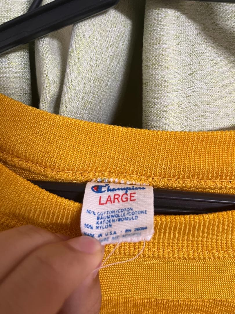champion 80's フットボールシャツ　L