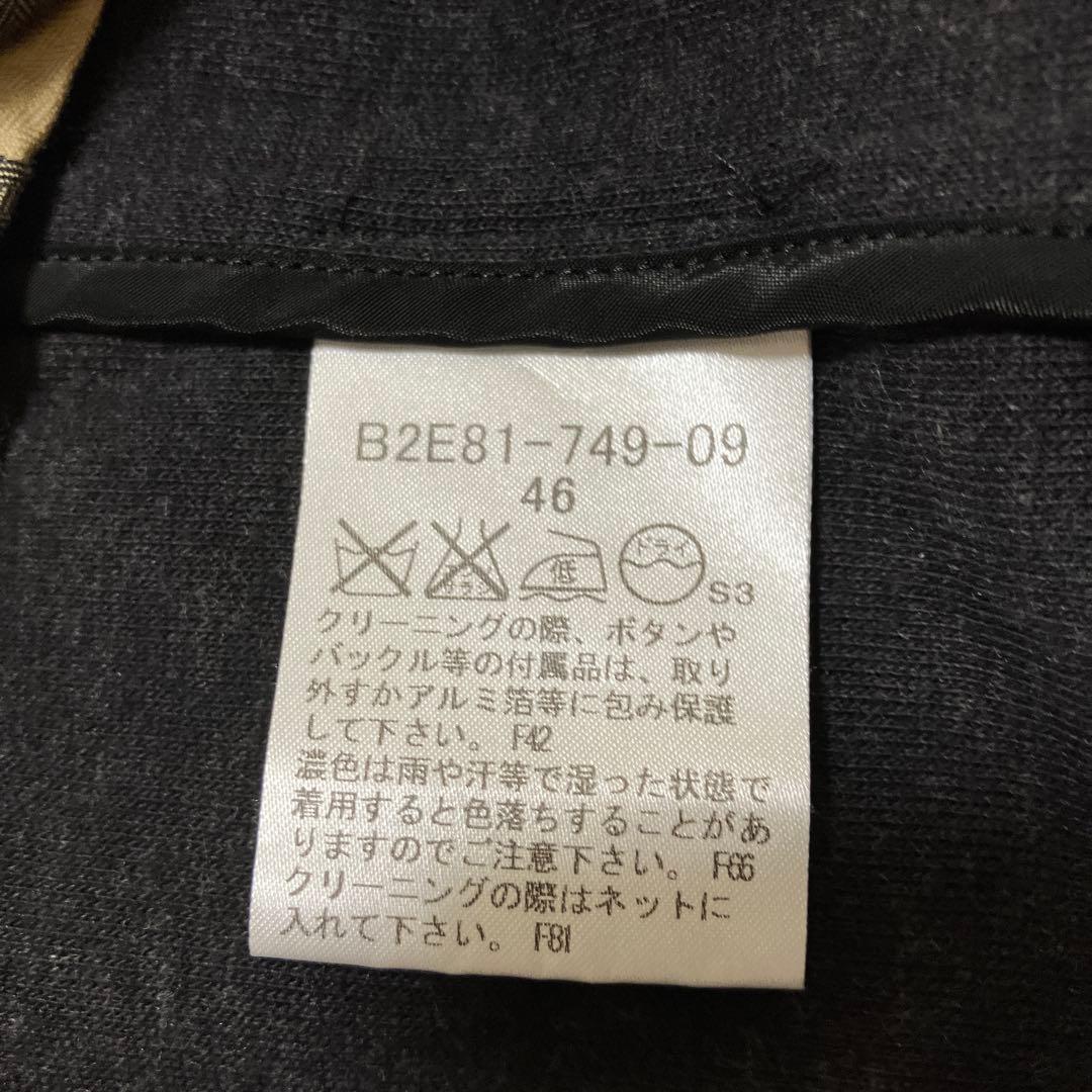 BURBERRY LONDON テーラードジャケット　ブラック　サイズ46