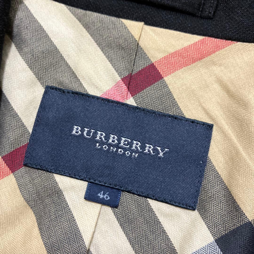 BURBERRY LONDON テーラードジャケット　ブラック　サイズ46