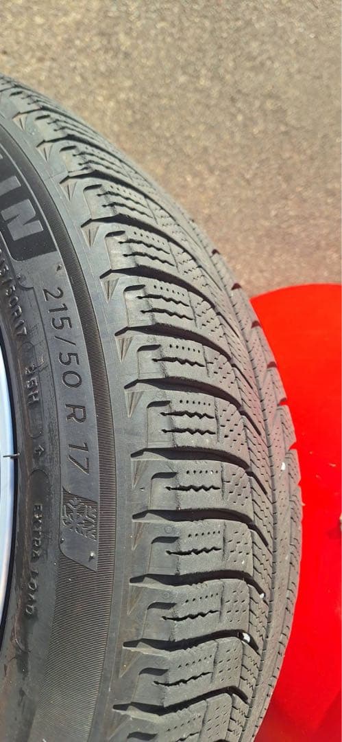【純正ホイール】ミシュランスタッドレス４本　X-ICE 3+ 215/50R17