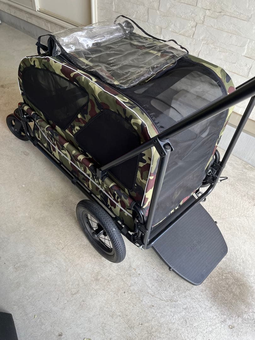 AirBuggy キャリッジ迷彩 レインカバー付き