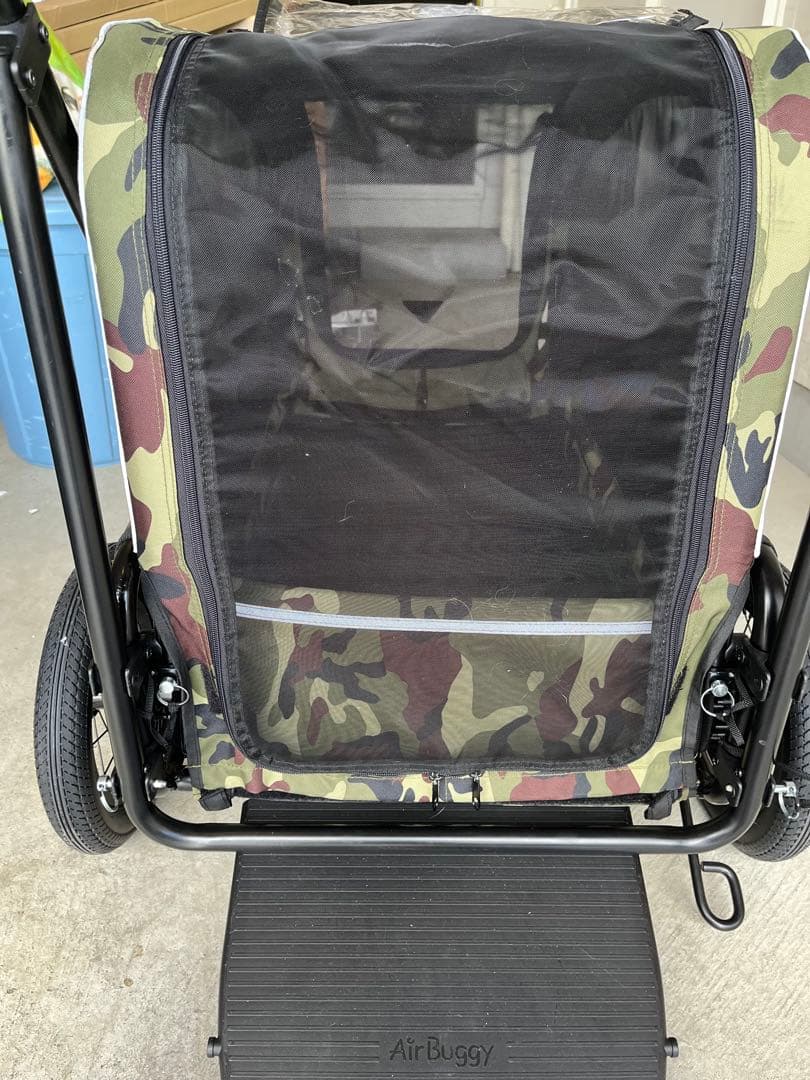 AirBuggy キャリッジ迷彩 レインカバー付き