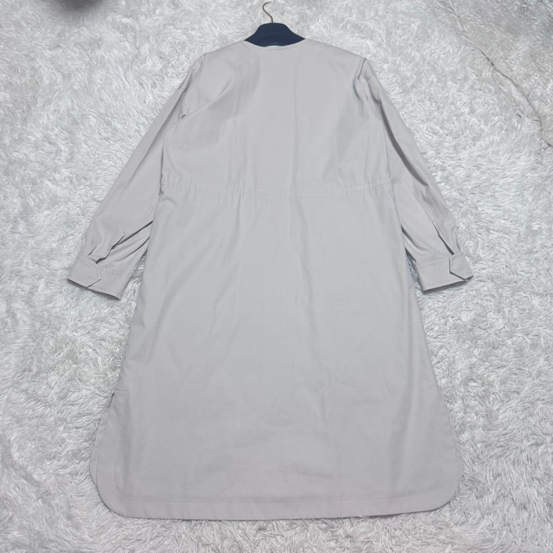 新品 UNTITLED ライナー付き スプリング ノーカラーコート 定価4.6