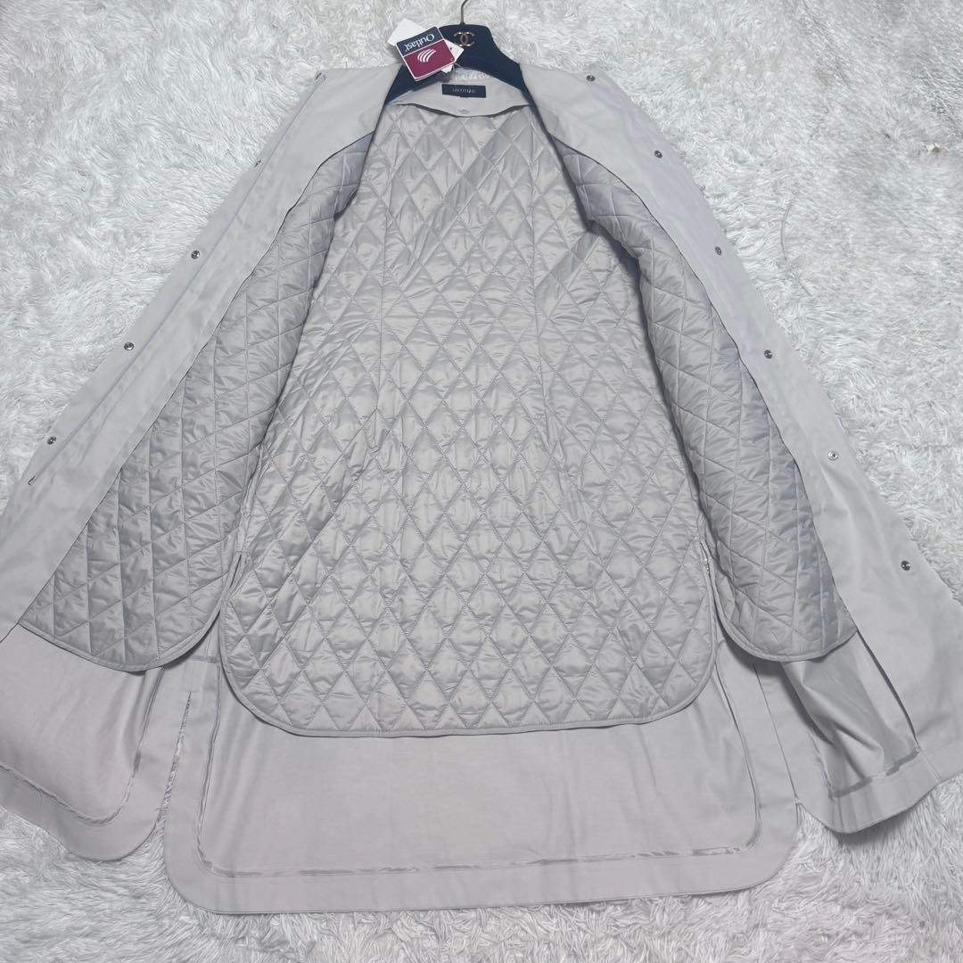 新品 UNTITLED ライナー付き スプリング ノーカラーコート 定価4.6