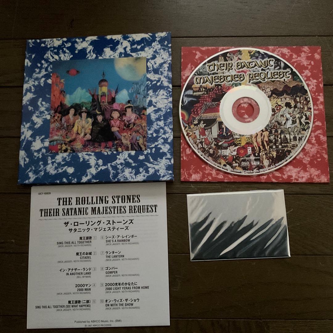 The Rolling Stones 変形紙ジャケCD 4枚セット