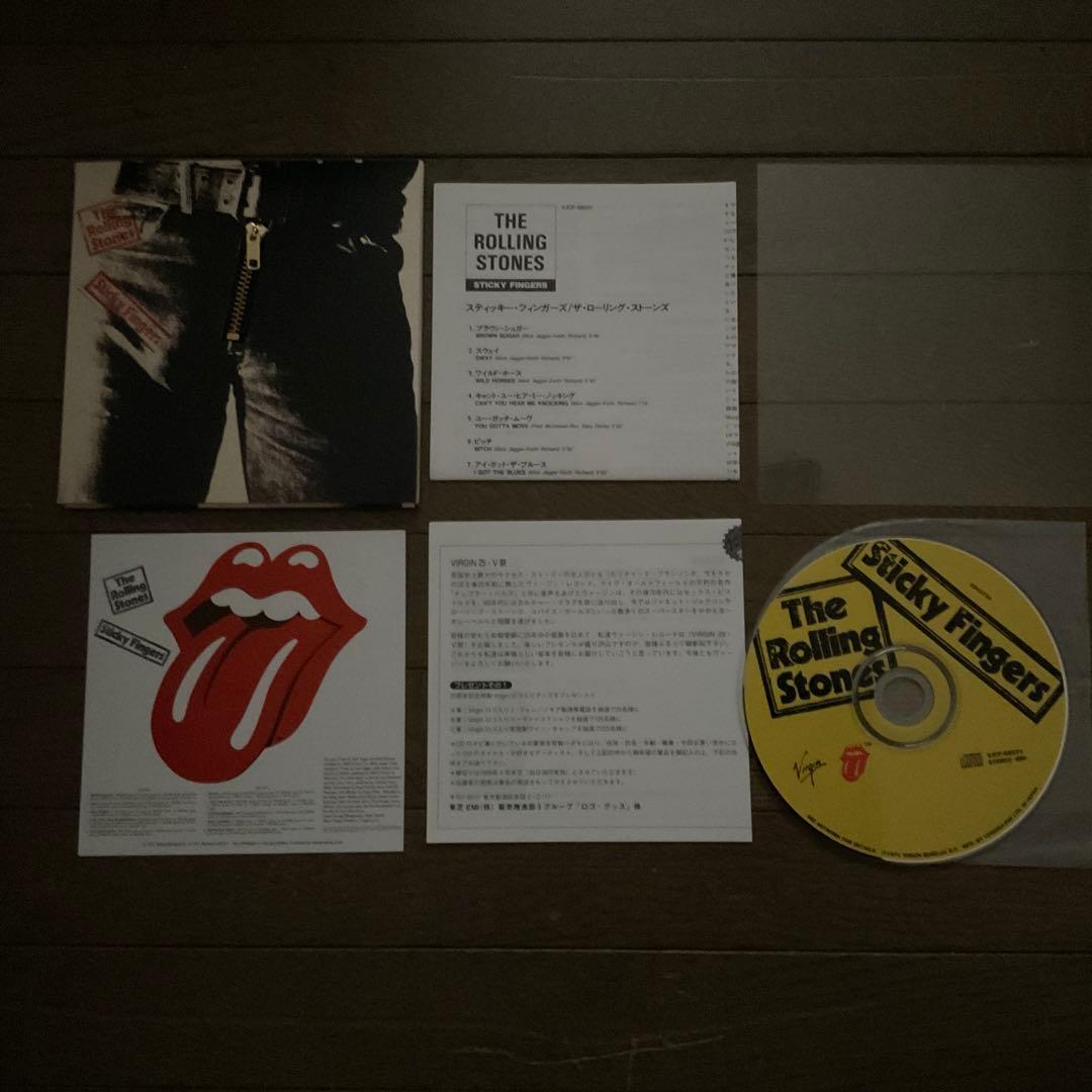 The Rolling Stones 変形紙ジャケCD 4枚セット